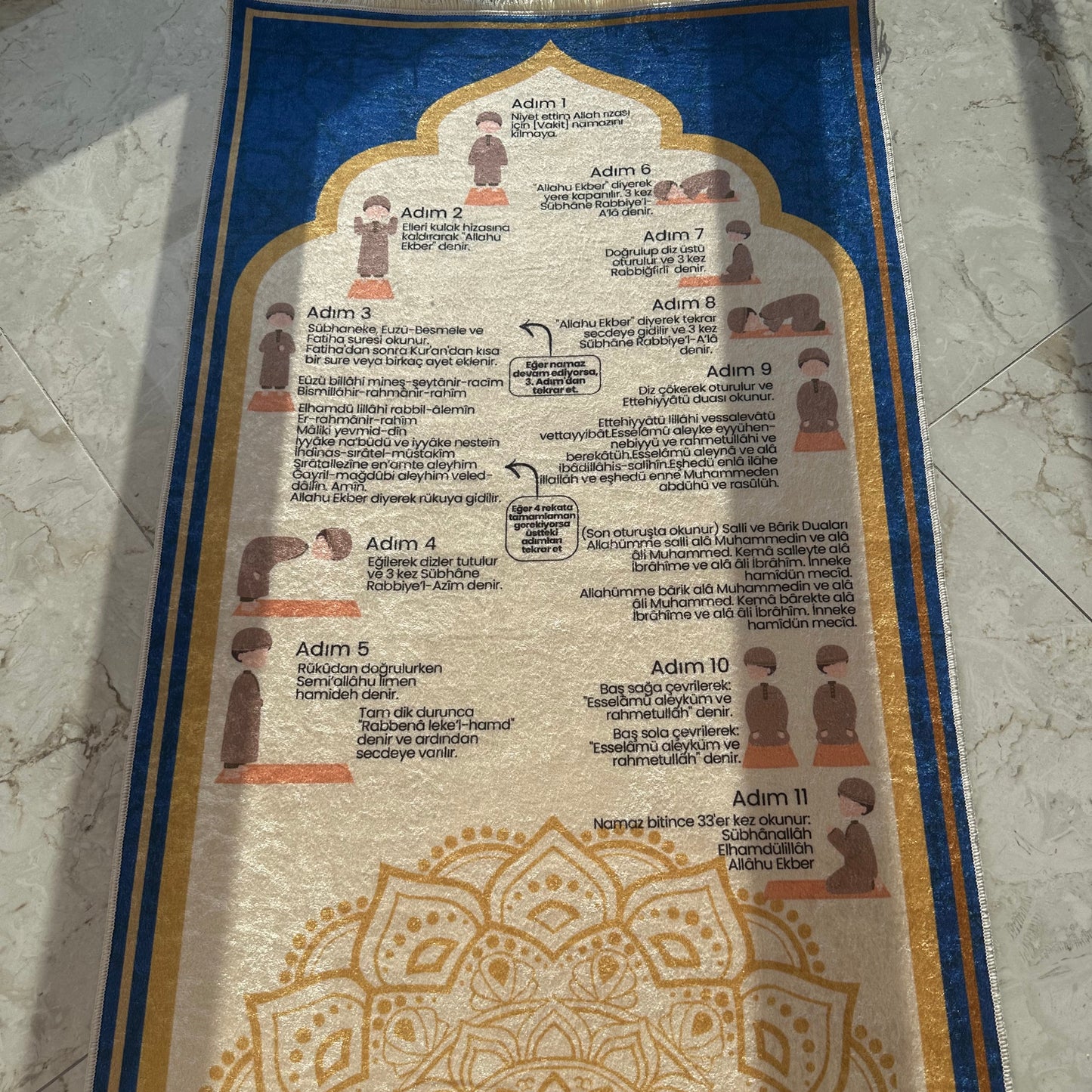 Namaz Öğretici Seccade