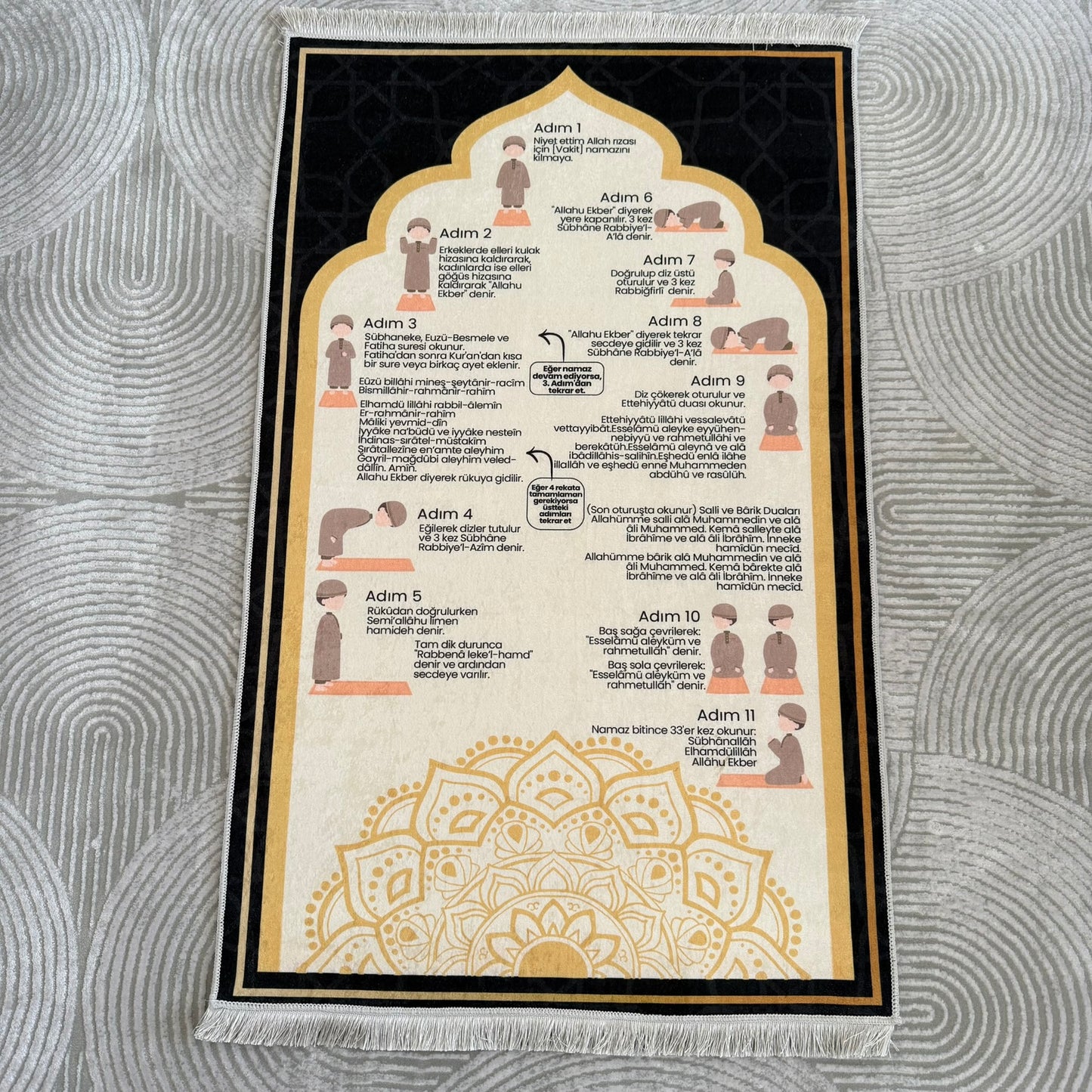 Namaz Öğretici Seccade