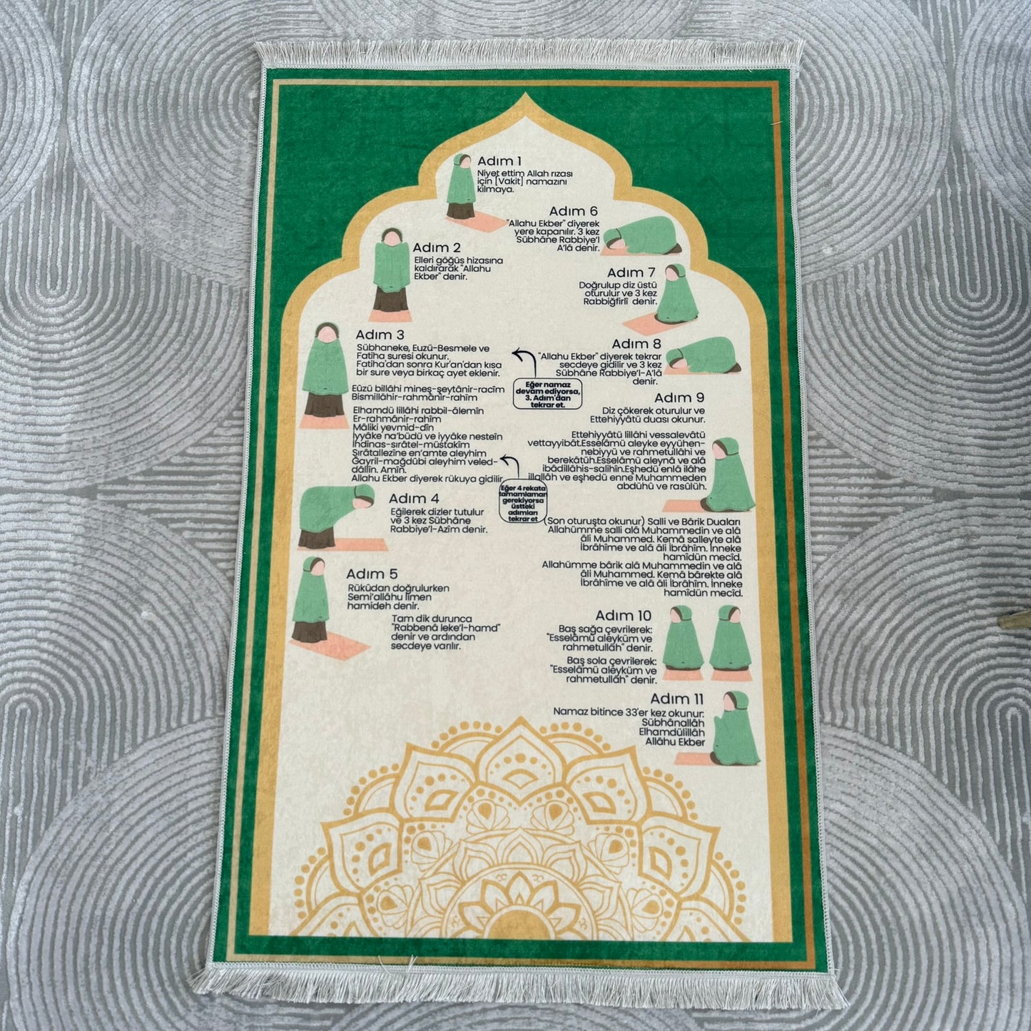 Namaz Öğretici Seccade