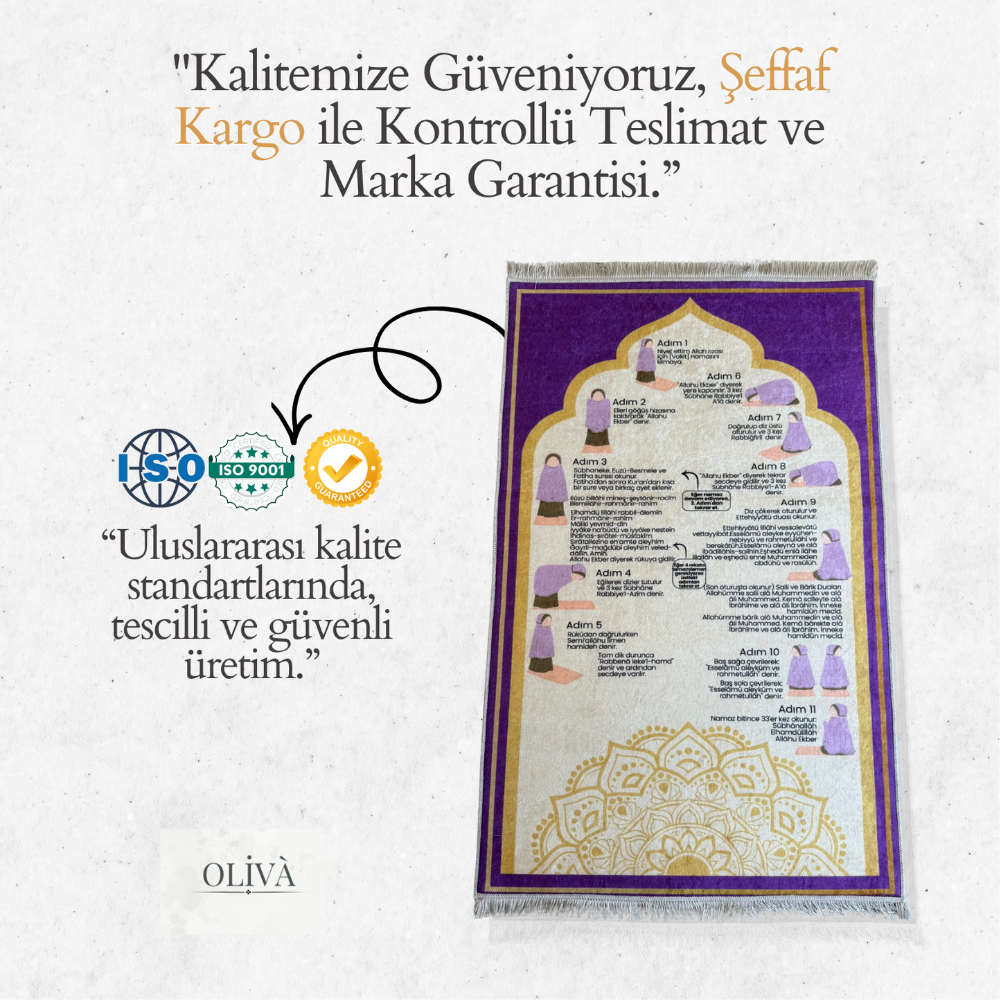 Namaz Öğretici Seccade