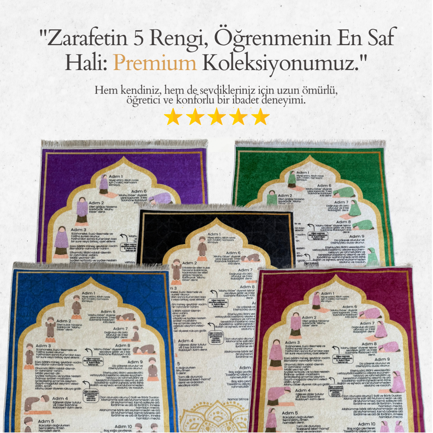 Namaz Öğretici Seccade