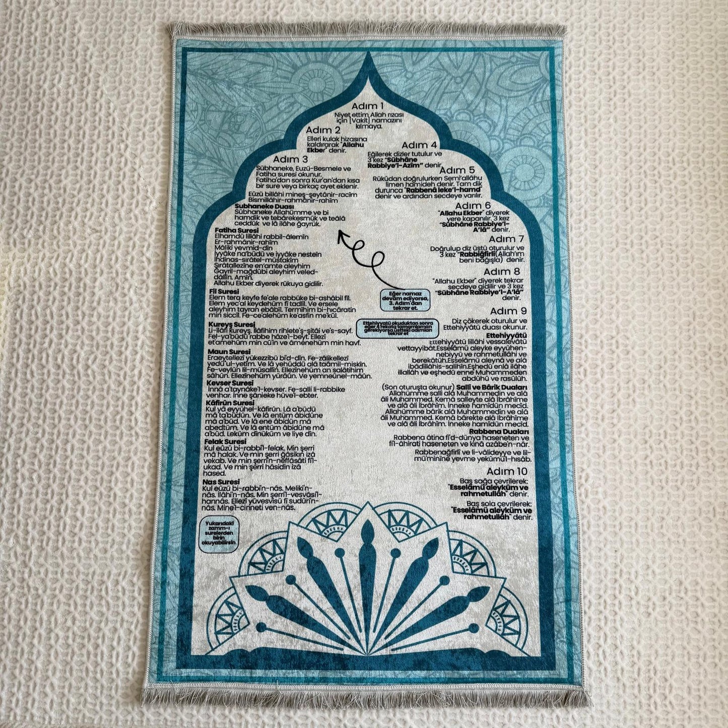 Namaz Öğretici Seccade