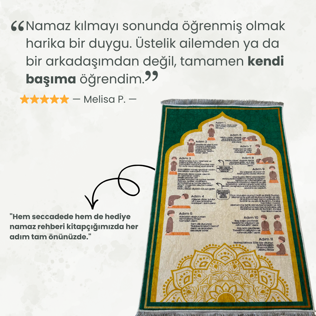 Namaz Öğretici Seccade